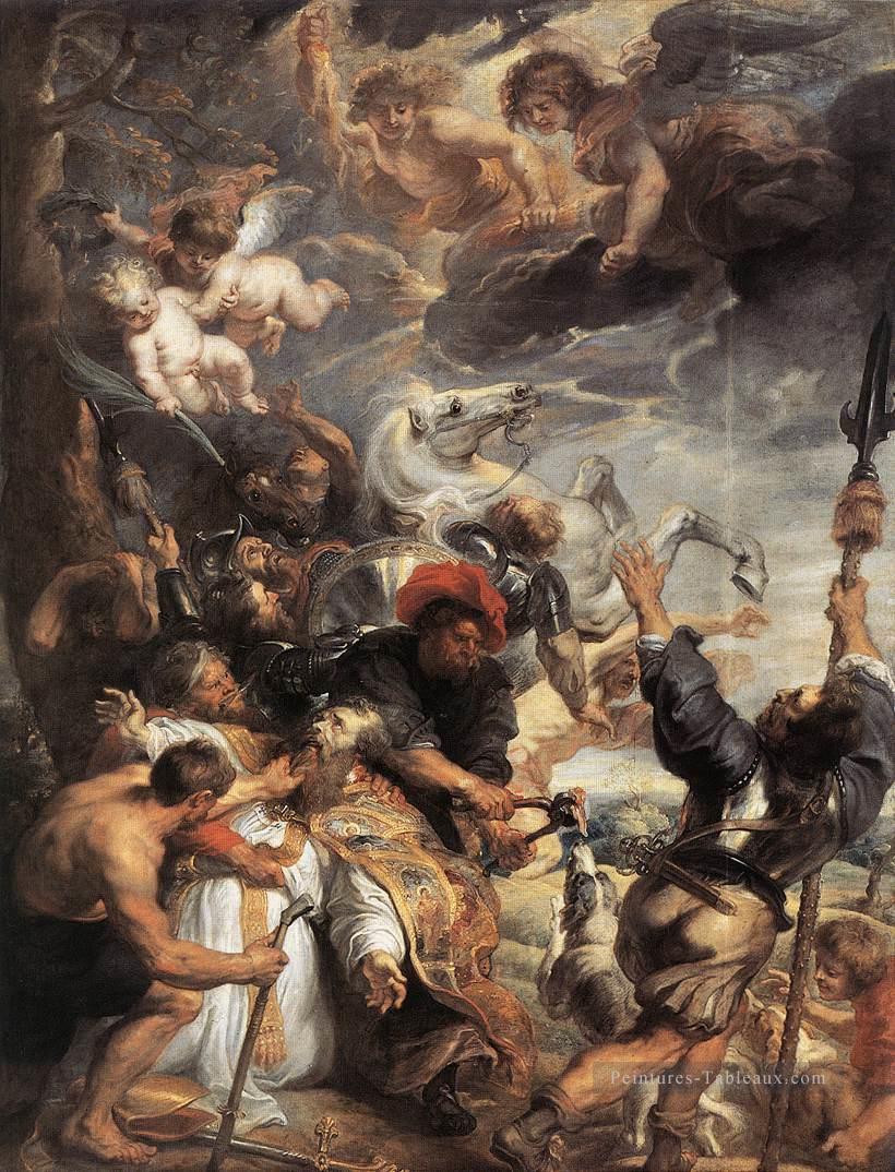 Le Martyre de St Livinus Baroque Peter Paul Rubens Peintures à l'huile